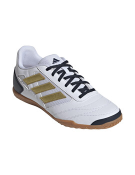 zapatilla hobre adidas SUPER SALA 2, blanco/oro/negro