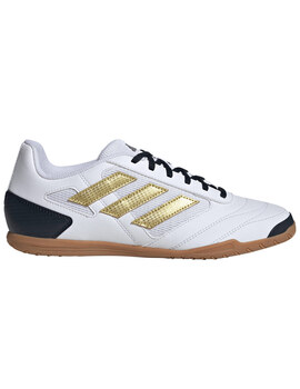 zapatilla hombre adidas SUPER SALA 2, blanco/oro/negro