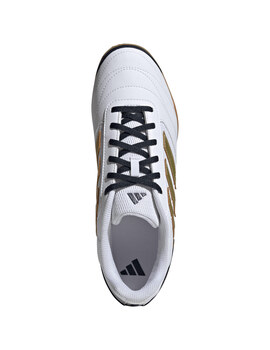 zapatilla hobre adidas SUPER SALA 2, blanco/oro/negro