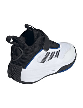 zapatilla baloncesto junior adidas OWNTHEGAME 3.0 K, negro/blanco