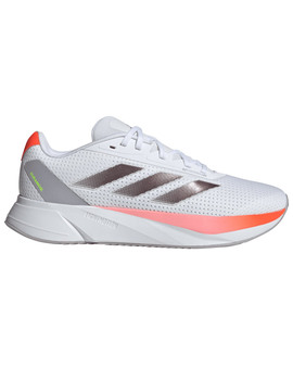 zapatilla de running hombre  adidas DURAMO SL, blanco/gris/naranja