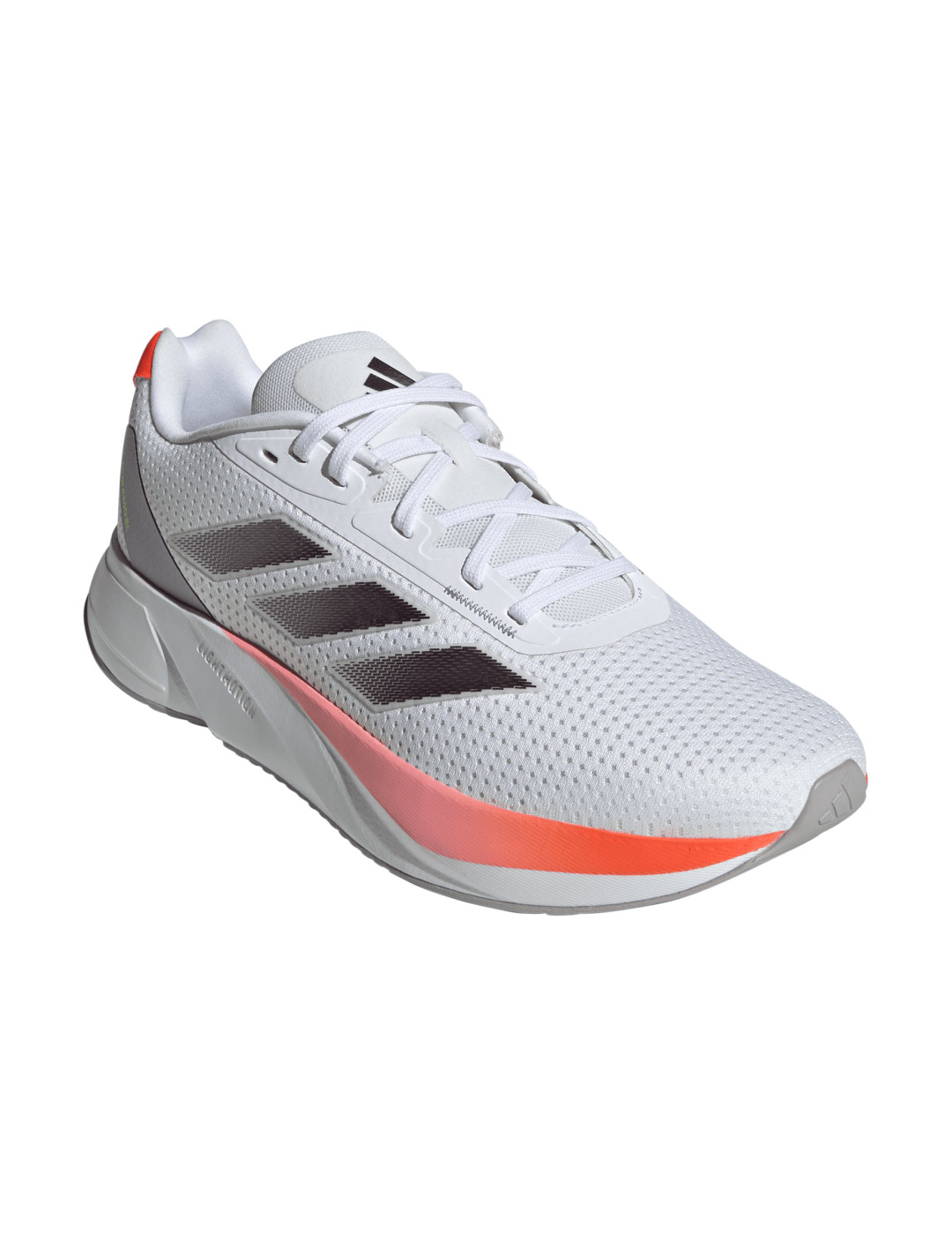 zapatilla de running hombre  adidas DURAMO SL, blanco/gris/naranja