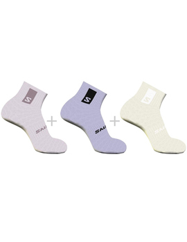 calcetines salomon EVERYDAY ANKLE 3-PACK , tricolor