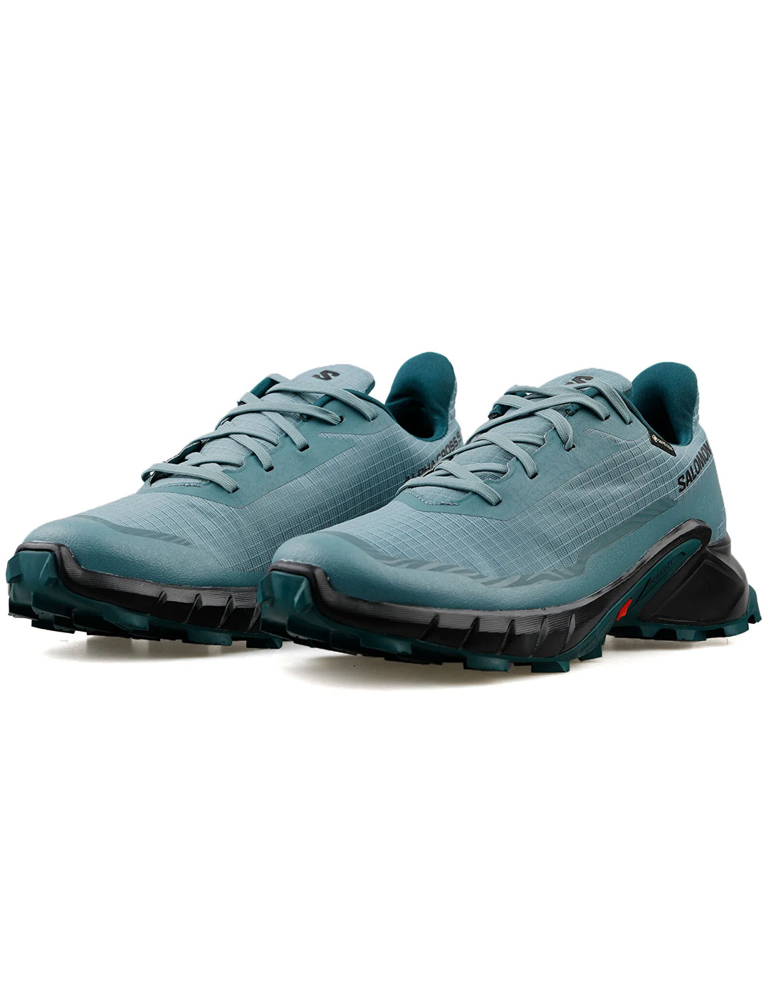 zapatillas GORE-TEX hombre salomon cross trainning ALPHACROSS 5, azul turquesa