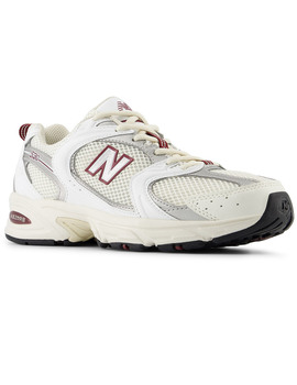 zapatilla mujer new balance MR530, Crema/rojo