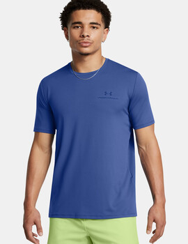 camiseta hombre trainning manga corta VANISH ENERGY azul