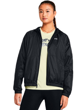 chubasquero mujer under armour SPORT WINDBREAKER, negro