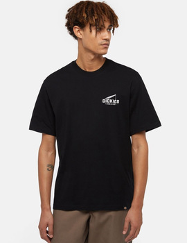 camiseta hombre manga corta dickies  INDUSTRIAL ZONE negro