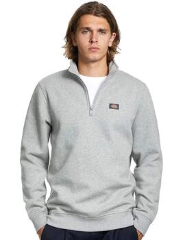 sudadera media cremallera hombre dickies OAKPORT, gris