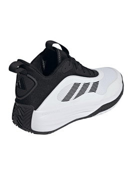 zapatilla baloncessto adidas OWNTHEGAME 3.0, blanco/negro