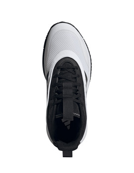 zapatilla baloncessto adidas OWNTHEGAME 3.0, blanco/negro