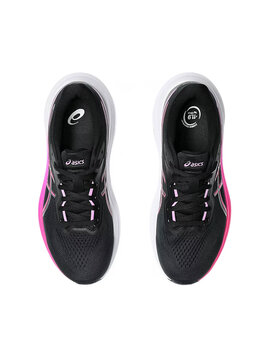 zapatilla running mujer asics GT-1000 13, negro/rosa