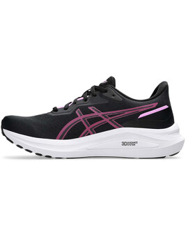 zapatilla running mujer asics GT-1000 13, negro/rosa