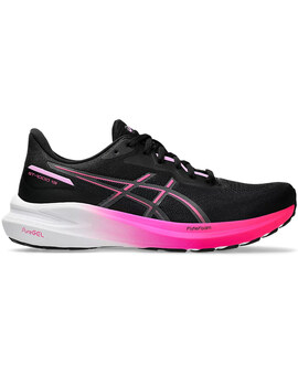 zapatilla running mujer asics GT-1000 13, negro/rosa