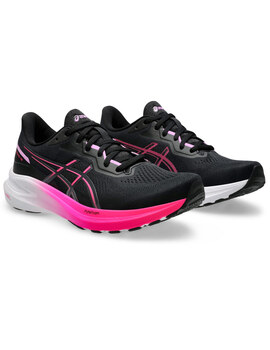 zapatilla running mujer asics GT-1000 13, negro/rosa