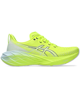 zapatilla running hombre asics NOVABLAST 4, verde lima