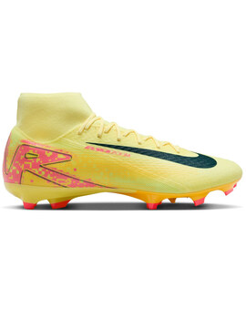 bota de fúrbol hombre nike Mbappé ZM SUPERFLY 10 ACAD FG/MG, amarillo/naranja