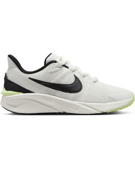 zapatilla running junior nike  STAR RUNNER 4 BIG blanco/negro