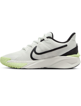 zapatilla running junior nike  STAR RUNNER 4 BIG blanco/negro