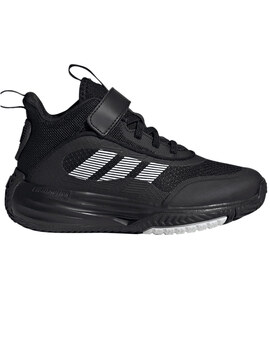 zapatilla baloncesto junior adidas OWNTHEGAME 3.0 K, negro/blanco