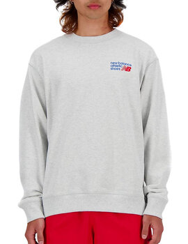 sudadera hombre new balance ATHLETICS PREMIUM LOGO, gris