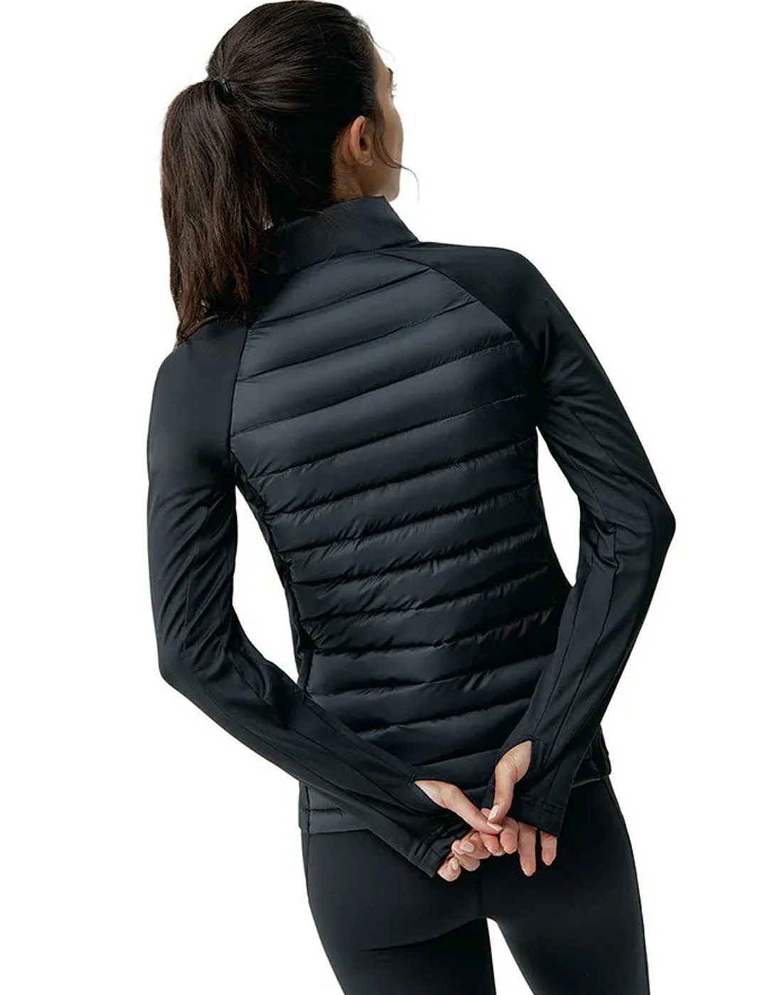 chaqueta born living yoga ZURI, negro