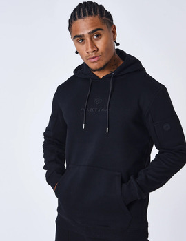 sudadera hombre  paris project, negro