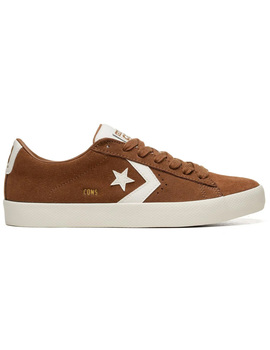 zapatilla hombre converse serraje OX GREEN , marrón/blanco