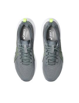 zapatilla running hombre asics GEL-CONTEND 9, gris/verde