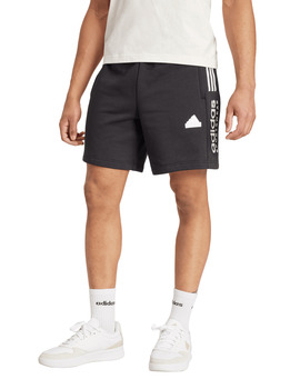 bermuda hombre adidas  TIRO FL, negro/blanco