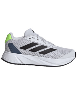 zapatilla running junior adidas DURAMO SL k, gris/negro/fluor