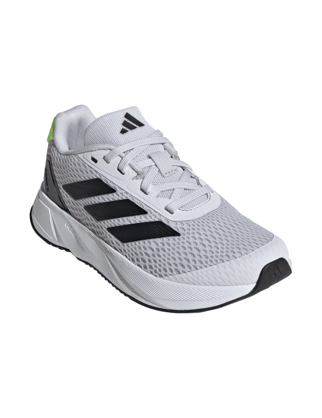 zapatilla running junior adidas DURAMO SL k, gris/negro/fluor