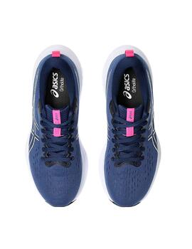 zapatilla running mujer asics GEL-EXCITE 10, marino/fuscia