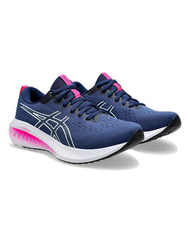 zapatilla running mujer asics GEL-EXCITE 10, marino/fuscia