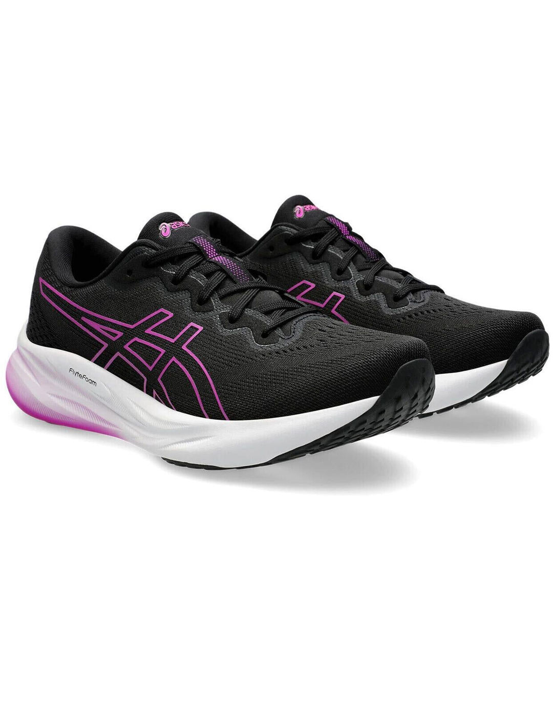 zapatilla running mujer asics GEL-PULSE 15, negro/rosa