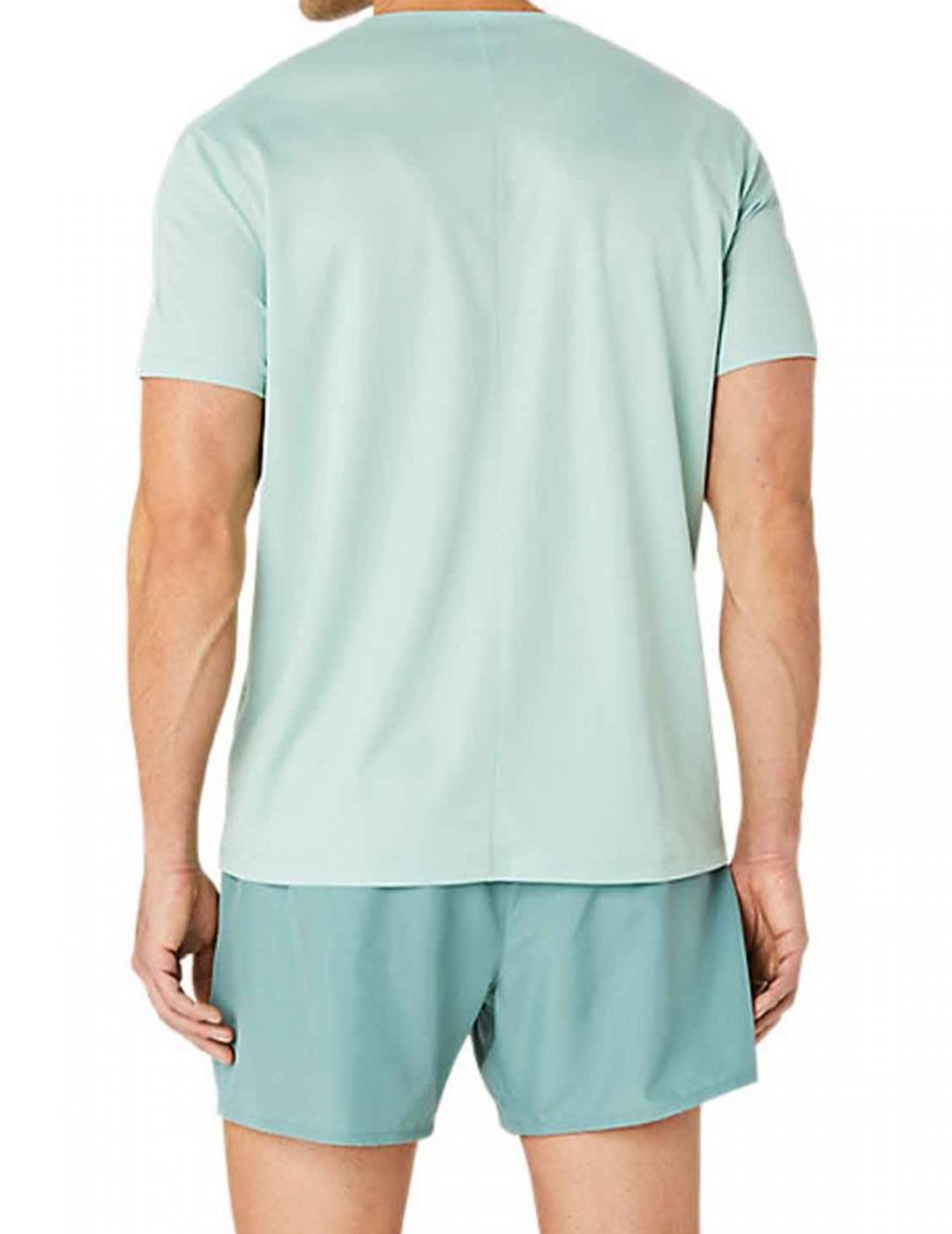 camiseta técnica hombre manga corta asics CORE SS TOP, verde