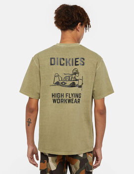 camiseta manga corta hombre dickies HIGH FLYING WORKWEAR, verde