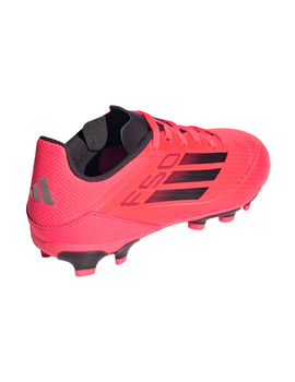 bota de fútbol junior adidas F50 LEAGUE MG , rojo fluor