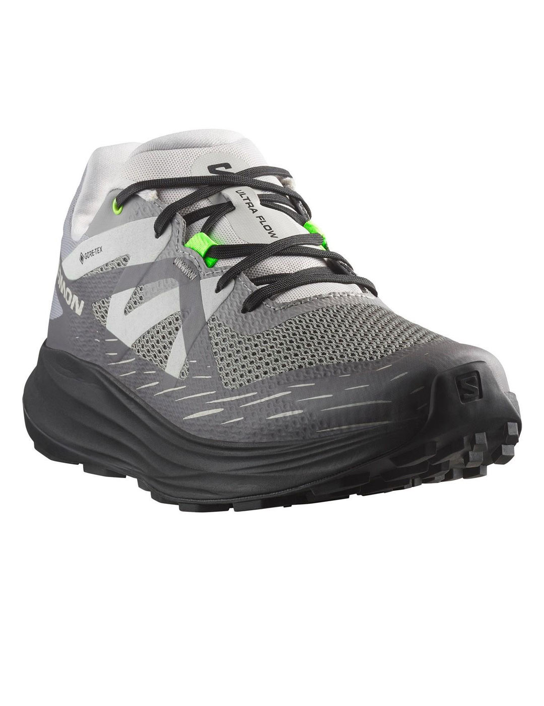 zapatilla GORE-TEX hombre salomon ULTRA FLOW GTX , gris/negro