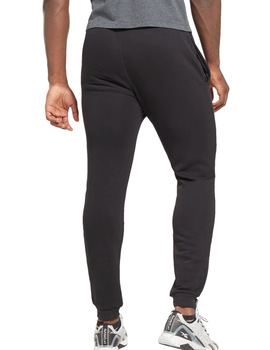 pantalón  chandal algodón hombre reebok negro