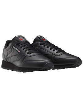 zapatilla reebok classic leather negro