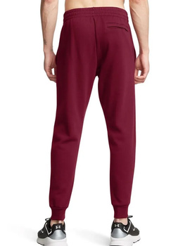 pantalón de chandal hombre under armour con puño, granate