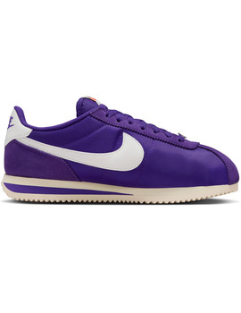 zapatilla unisex nike  CORTEZ TEXTILE, morado/blanco