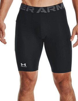 malla corta hombre under armour, negro