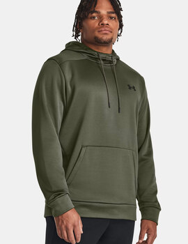 sudadera con capucha hombre under armour, verde