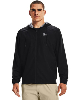 chubasquero, paravientos under armour WINDBREAKER, negro/gris