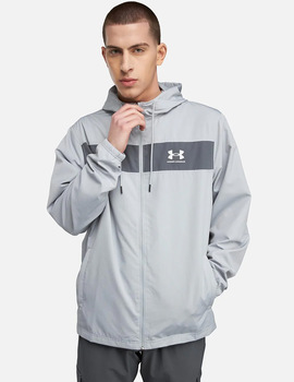 chubasquero, paravientos under armour WINDBREAKER, gris