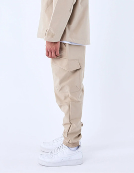 pantalón cargo hombre Project Paris , beige