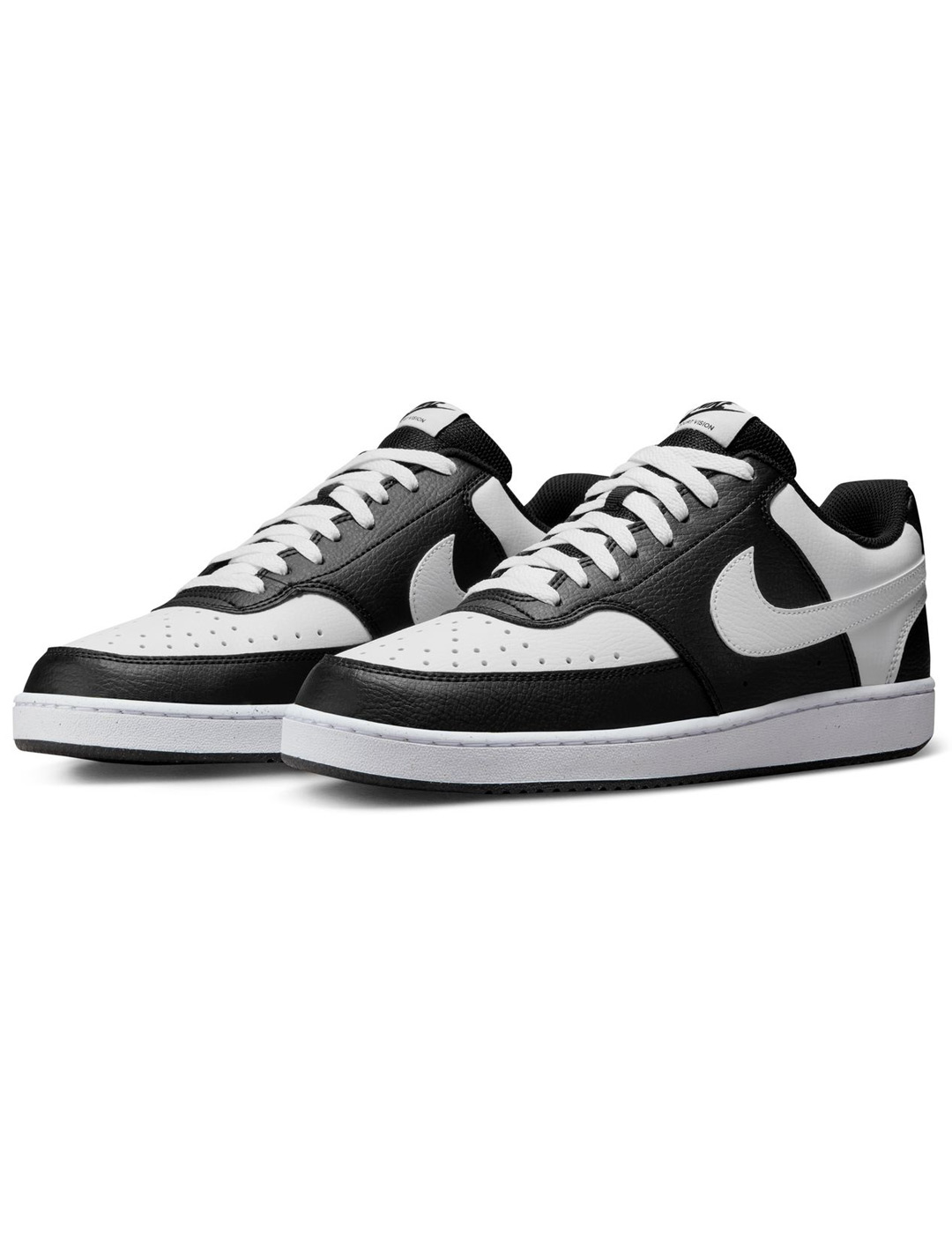 zapatilla hombre NIKE COURT VISION LOW, negro/blanco