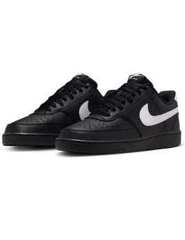 zapatilla hombre NIKE COURT VISION LOW, negro/blanco